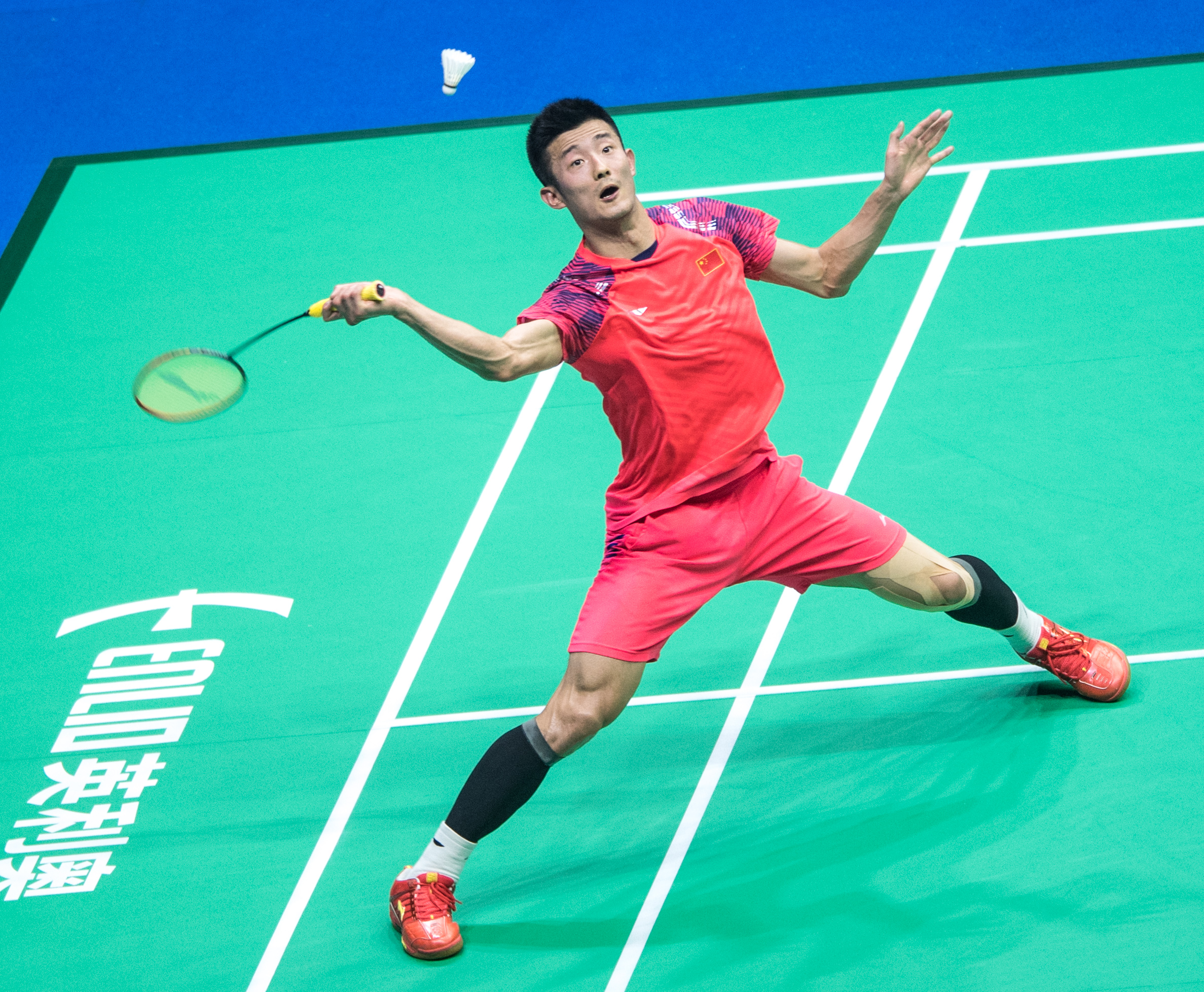 包含泰国羽毛球队完胜丹麦羽毛球队，谌龙完成帽子戏法的词条