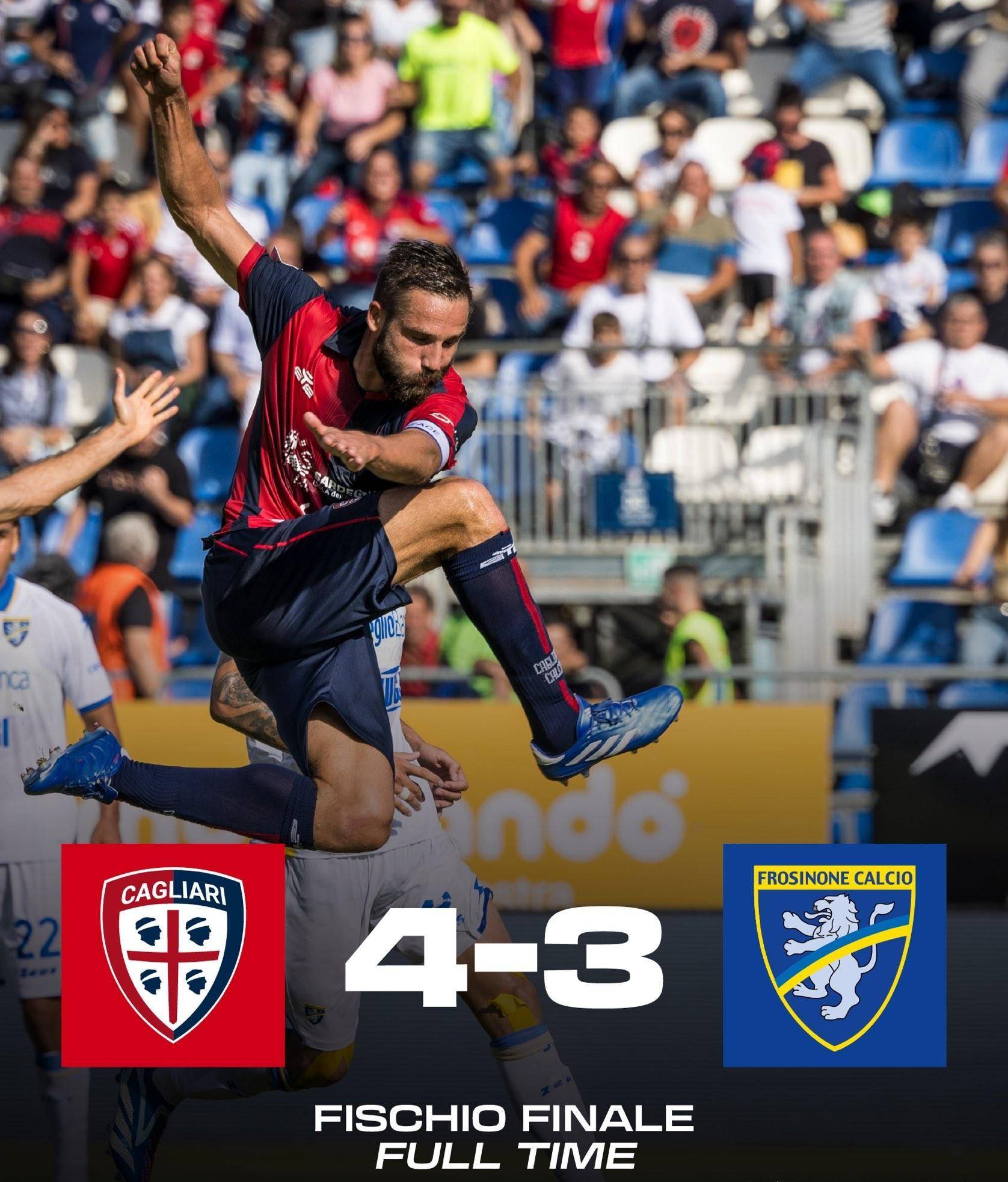 包含桑普多利亚客场取胜卡利亚里惨遭绝杀的词条