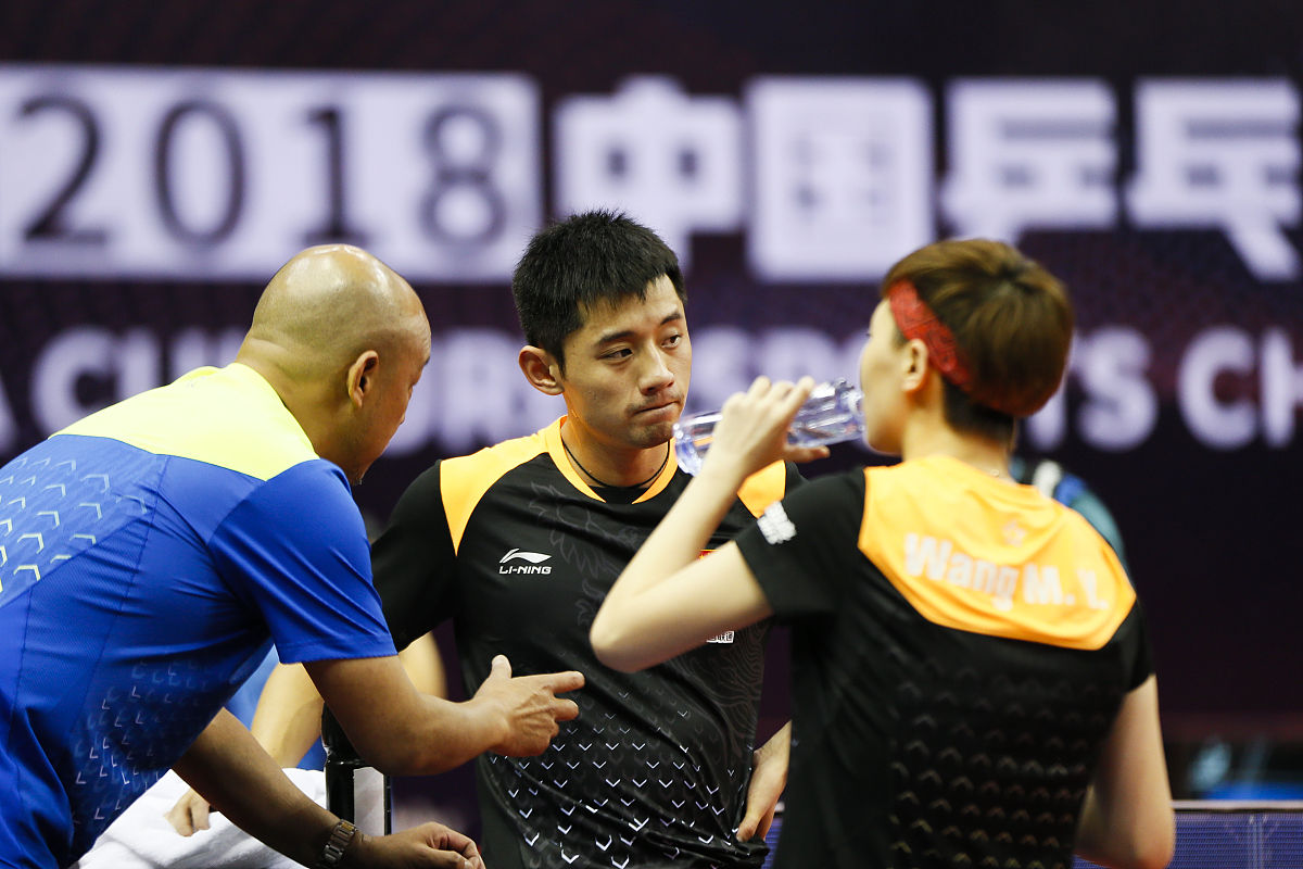 关于法国乒乓球队完胜中国乒乓球队，张继科高光表现的信息